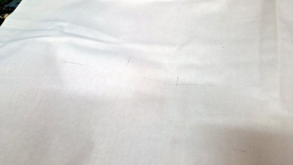 White Plain Fabric - White solid color - 100% cotton (Important: please read)