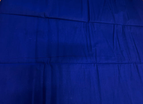 Tissu uni bleu - Couleur bleue unie - 100% coton (Important : veuillez lire la description)