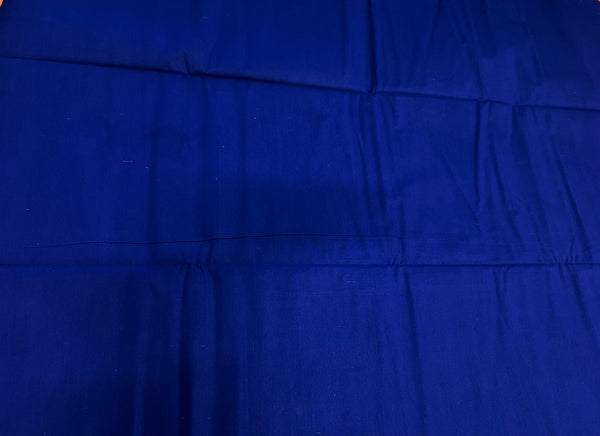 Blau Einfarbig - Blau einfarbig / unifarben - 100% Baumwolle (Wichtig: Bitte Beschreibung lesen)