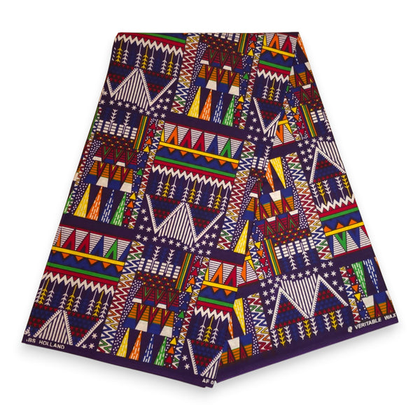 Afrikanisches Kopftuch / headwrap - Mehrfarbig Earth Heritage