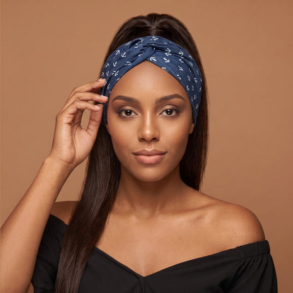 Flexible Metal Wire Headband - Blue Ankor Jeanslook