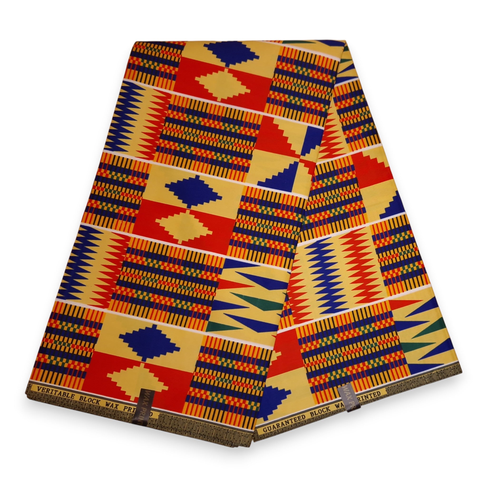 Tissu africain / tissu wax - Kente PO-5061 - Polycoton