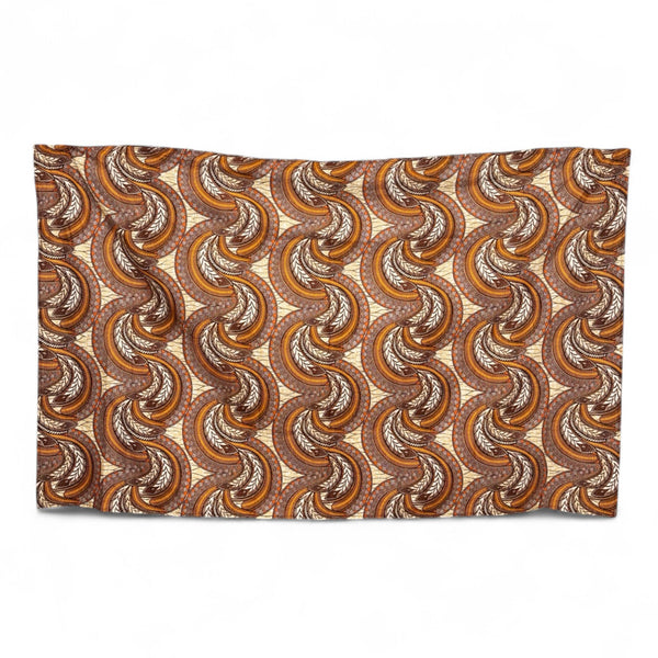 Sarong / Pareo - Baumwoll-Strandbekleidung Wickeltuch / Babytragetuch - Beige Feather