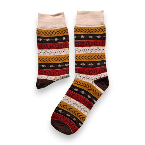 African socks / Afro socks set NKEM in pouch - Set of 5 pairs