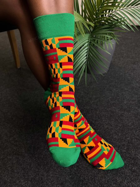 Afrikanische Socken / Afro-Socken - Satz mit 3 Paaren EHAN