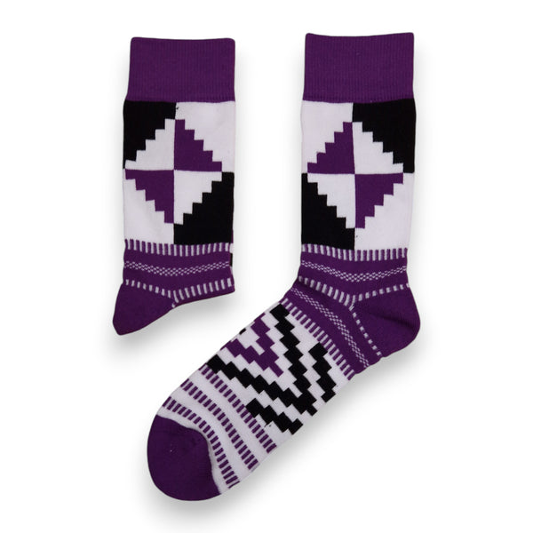 Afrikanische Socken / Afro-Socken - Satz mit 3 Paaren