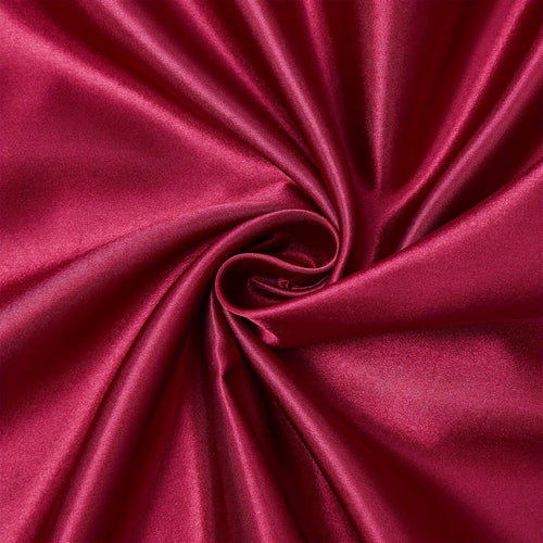 2 STÜCKS - Satin-Kissenbezug Rot 60 x 70 cm Standard-Kissengröße - Silky satin pillowcase
