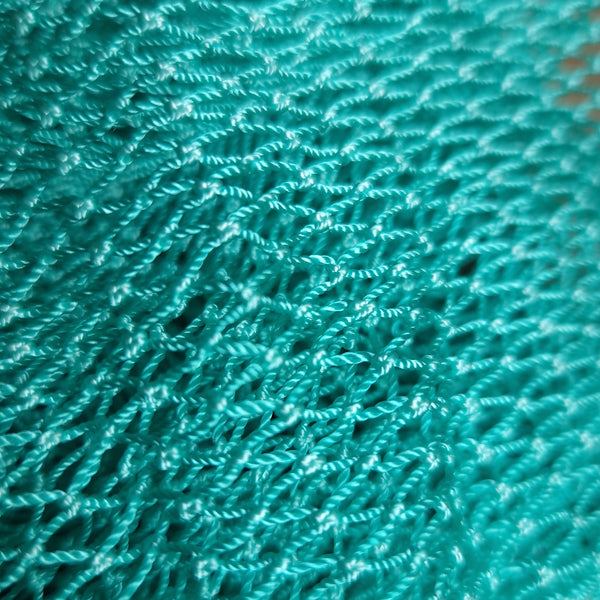African net sponge / African exfoliating net / Sapo sponge - Turquoise