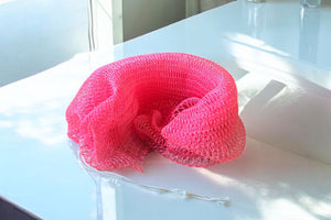 African net sponge / African exfoliating net / Sapo sponge - Pink