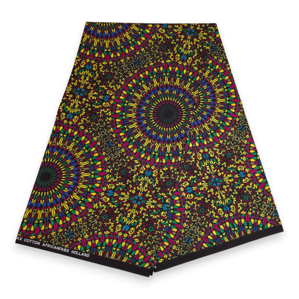 Casquettes pare-soleil à imprimé africain - Multicolore Sunburst