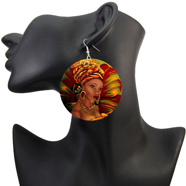 Lady with Style | Boucles d'oreilles africaines