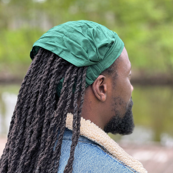 Grünes Haarband / Stirnband / Kopfband - Unisex Erwachsene