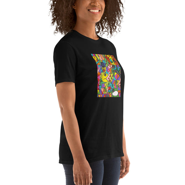T-shirt Unisexe - SOUTENEZ UNE CHARITÉ - Art d'Afrique du Sud SA02 (Plusieurs couleurs)