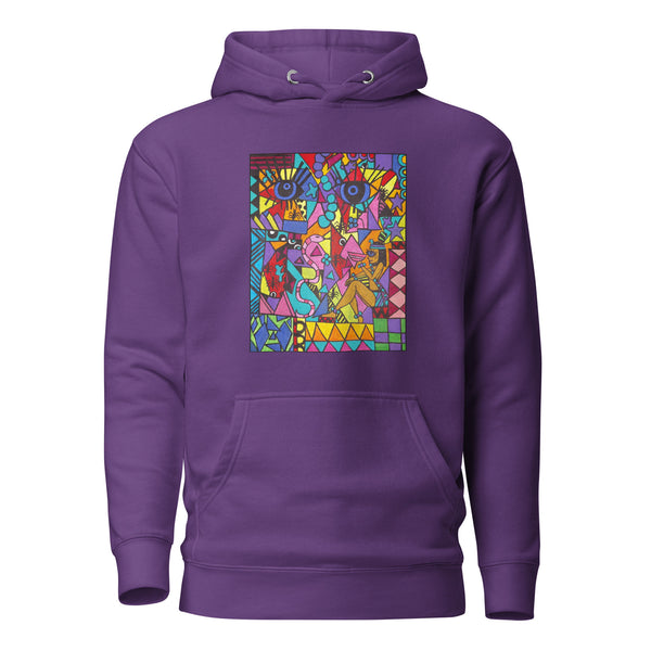 Hoodie - Unisex - SUPPORT A CHARITY - Art from South Africa SA01 (Hoodie en plusieurs couleurs)